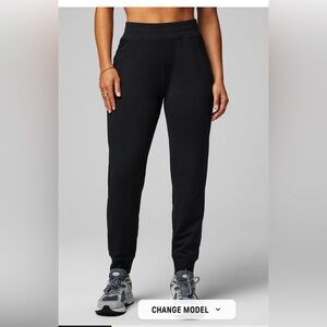 Fabletics Women’s Black Joggers with Cuffed Ankle